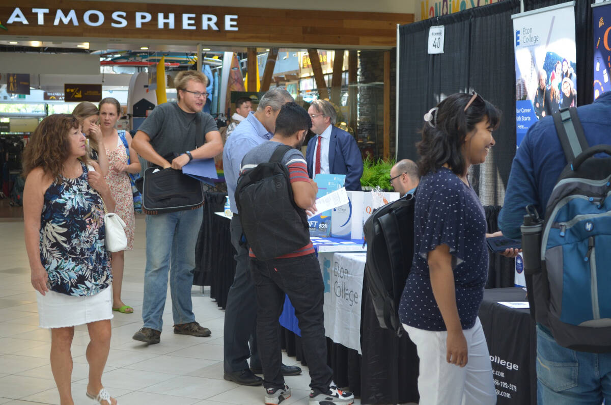 Meet Nanaimo’s top employers and institutions at the Nanaimo Hiring & Post-Secondary Education Expo, Aug. 24. Black Press Events photo