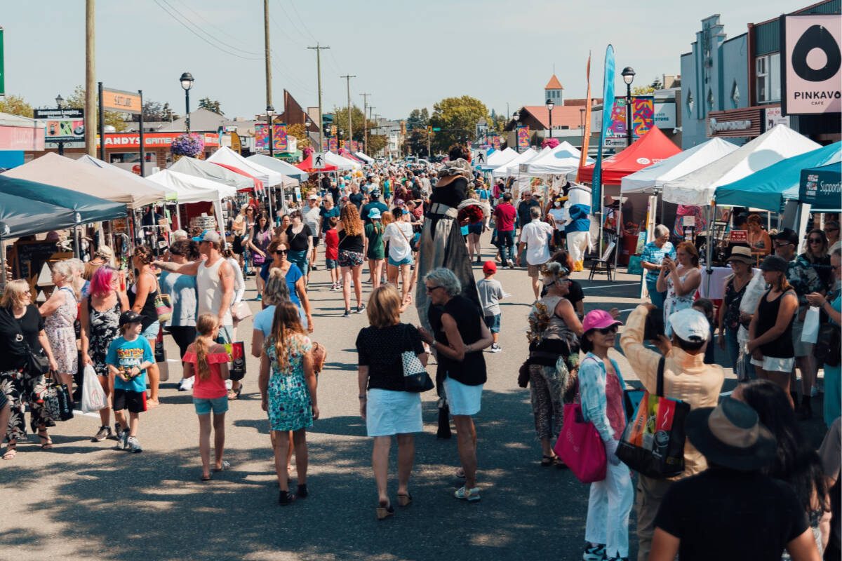 More than 200 visual and performing artists will showcase their talents at the free Arts Alive festival in downtown Langley Aug. 19. Photo courtesy DLBA