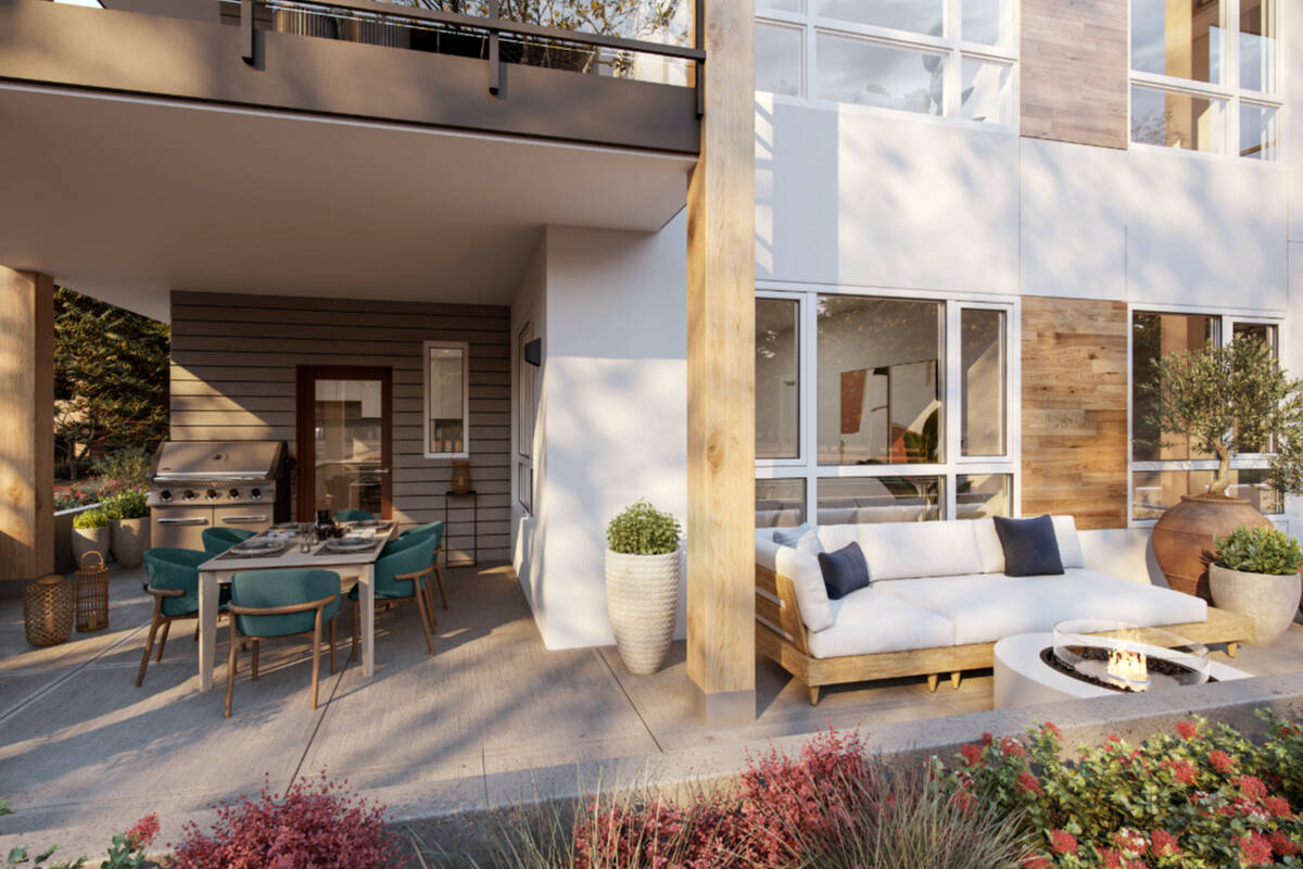 Take in the evening sun on your own private patio or balcony.