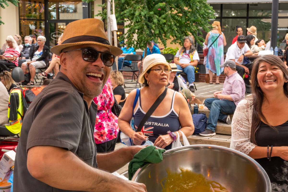 Fork and Finger returns on Saturday, Aug. 26, serving up delicious tastes and treats from 11 a.m. to 4 p.m. in and around Downtown Langley. DLBA photo