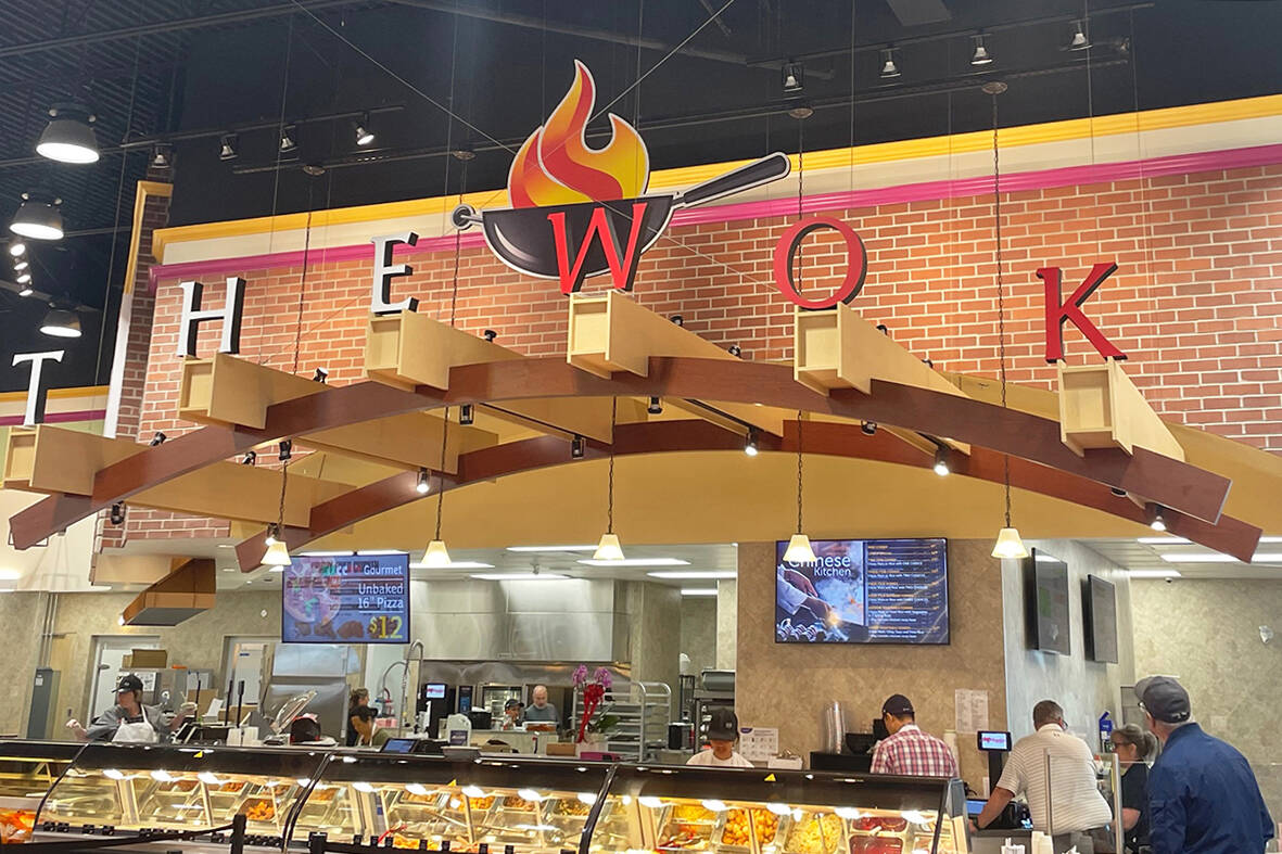 Enjoy a hot and fresh meal from the Chinese Kitchen at Quality Foods Royal Bay — take dinner home to your family or eat in store at the comfortable Perk Avenue Café! Taryn Liebholz photo