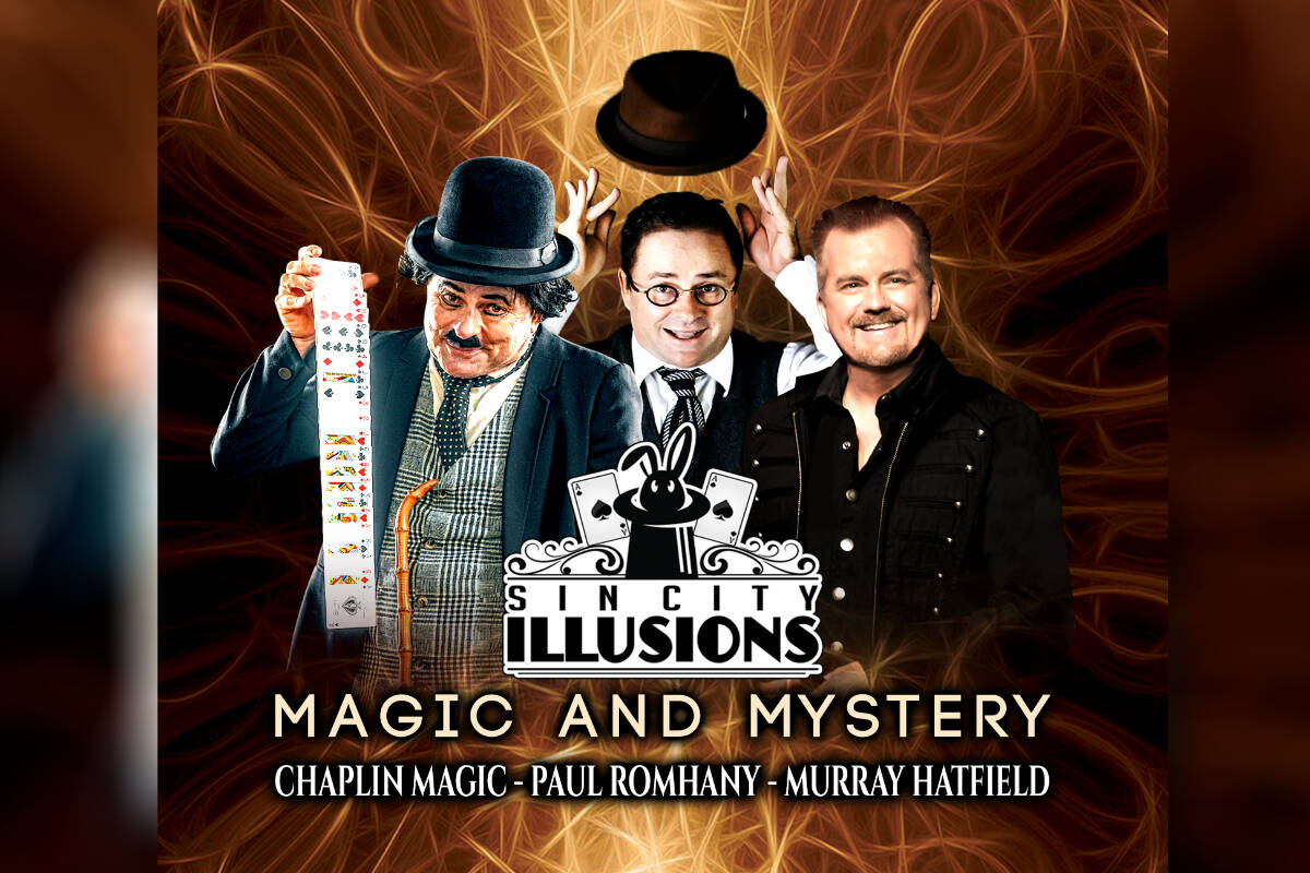 Sin City Illusions: Magic and Mystery is at the Royal Theatre Sept. 22. Photo courtesy Sin City Illusions.